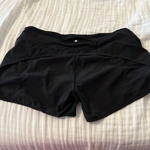Black Lululemon shorts
